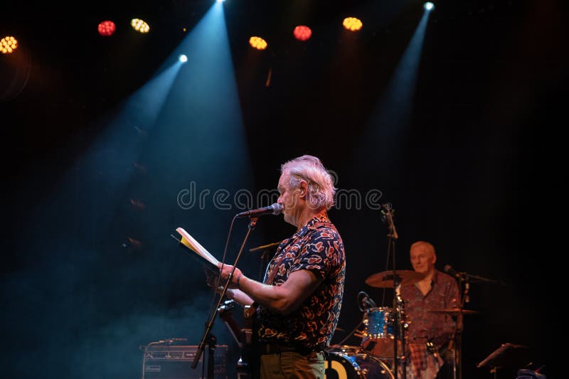 Chris Jagger in Q-Factory in Amsterdam, Nederland, 17-10-2025 royalty-vrije stock afbeelding
