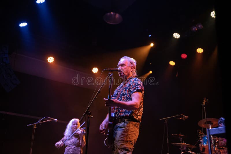 Chris Jagger in Q-Factory in Amsterdam, Nederland, 17-10-2025 royalty-vrije stock foto's