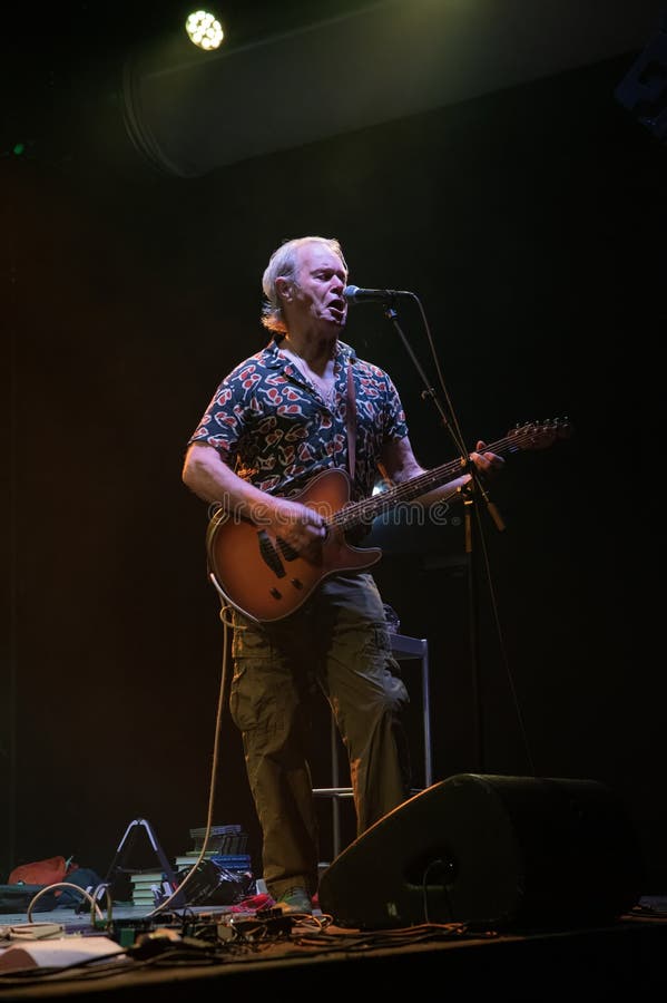 Chris Jagger in Q-Factory in Amsterdam, Nederland, 17-10-2025 royalty-vrije stock foto's