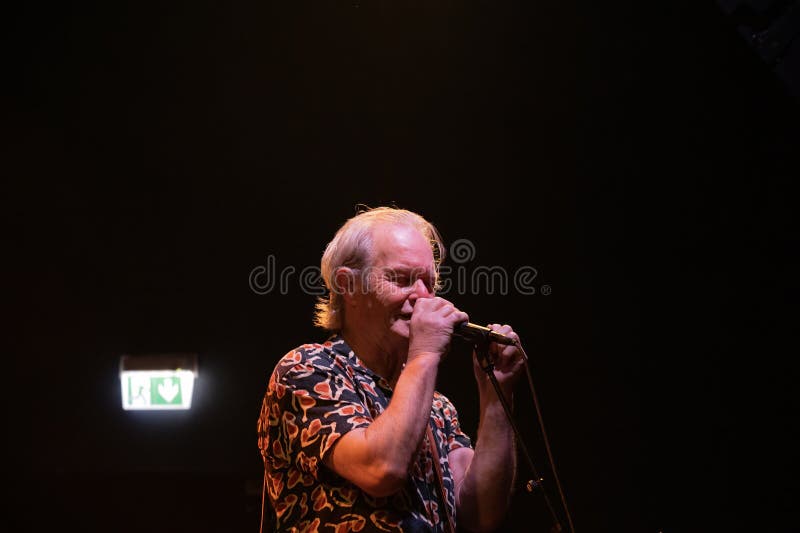 Chris Jagger in de Q-Factory in Amsterdam, Nederland, 17-10-2025 stock foto's