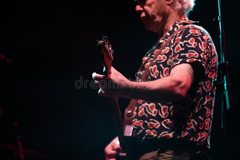 Chris Jagger in Q-Factory in Amsterdam, Nederland, 17-10-2025 royalty-vrije stock foto's