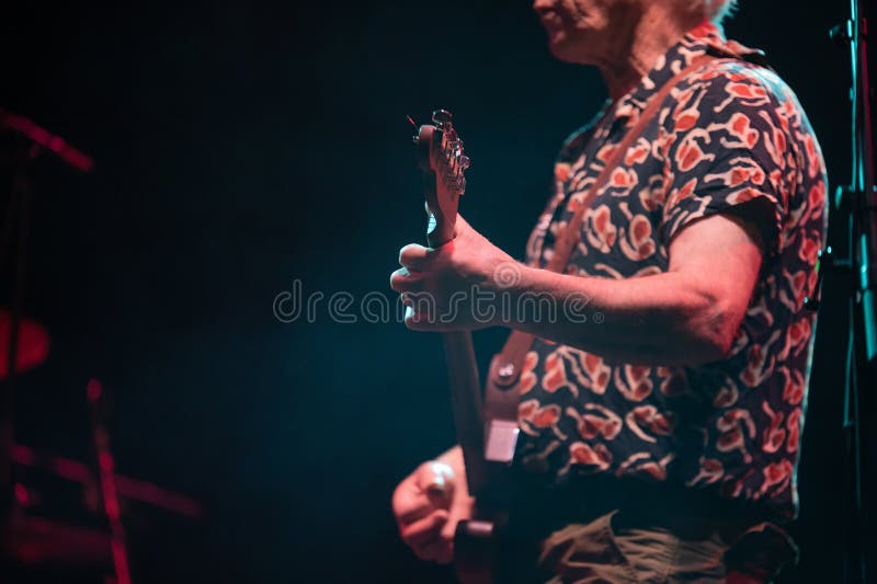 Chris Jagger in Q-Factory in Amsterdam, Nederland, 17-10-2025 royalty-vrije stock foto's