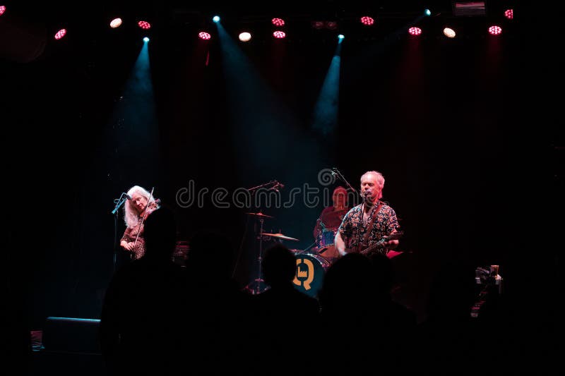 Chris Jagger in Q-Factory in Amsterdam, Nederland, 17-10-2025 royalty-vrije stock foto's