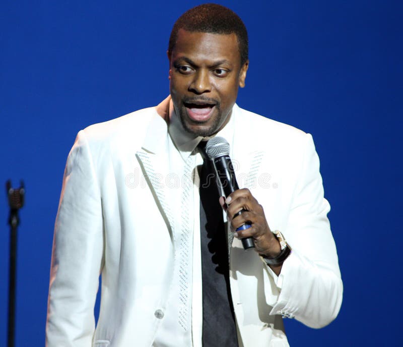 Chris Tucker se realiza se levanta imágenes de archivo libres de regalías Chris Tucker se realiza se levanta imágenes de archivo libres de regalías