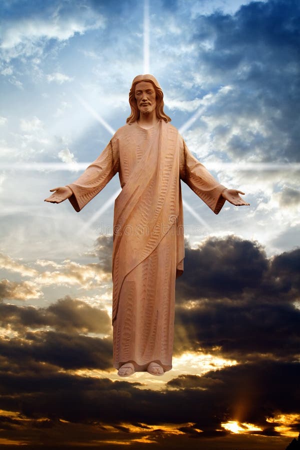 Jesus Christ Statue, Salt Lake City Stock Photo Image of prayer