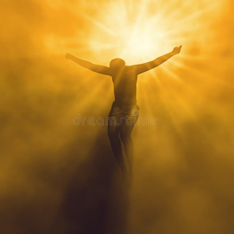 Christ himmel jesus royaltyfri illustrationer