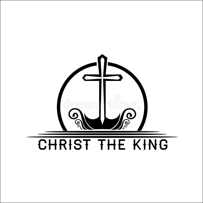 Christ the King Exclusive Logo Vektor Abbildung - Illustration von ...