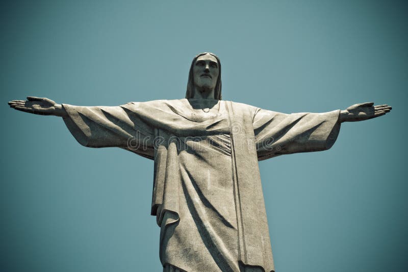Christ the Redeemer Rio De Janeiro Brazil royalty free stock image Christ the Redeemer Rio De Janeiro Brazil royalty free stock image