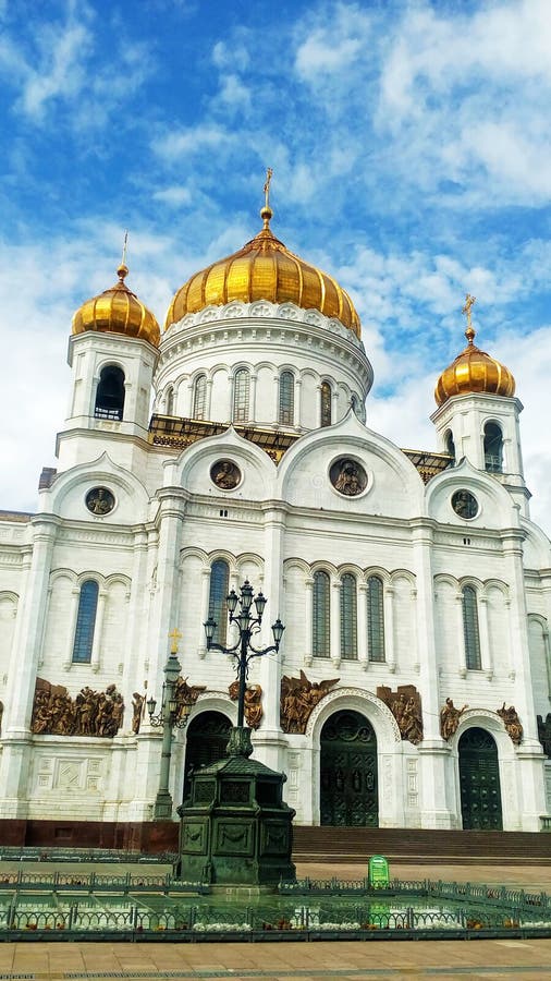 Christ the saviour cathedral in Moscow, Russia