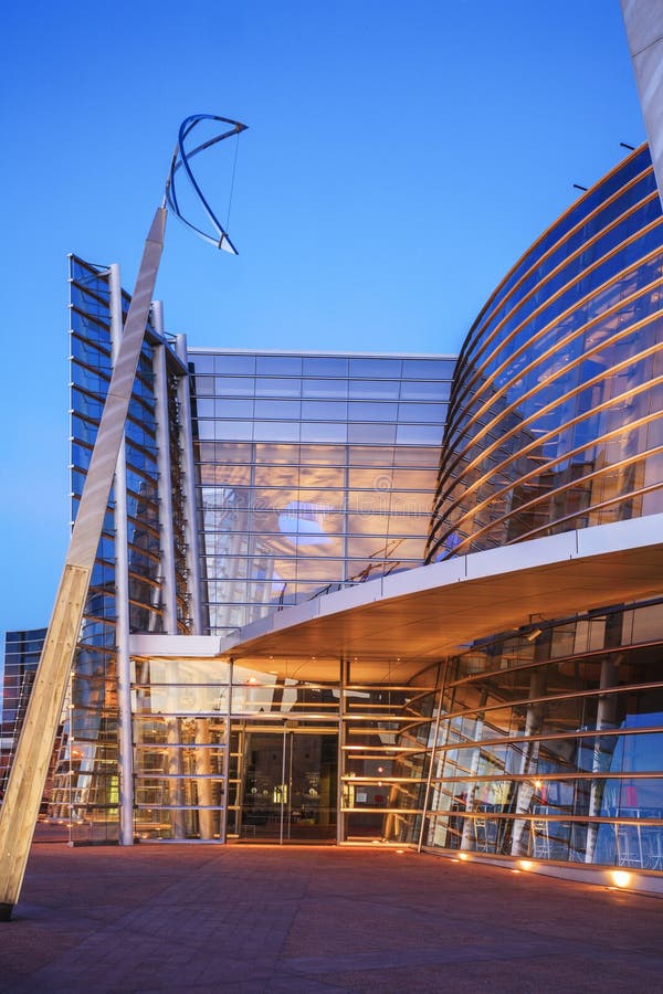 Christchurch Art Gallery New Zealand royaltyfria foton