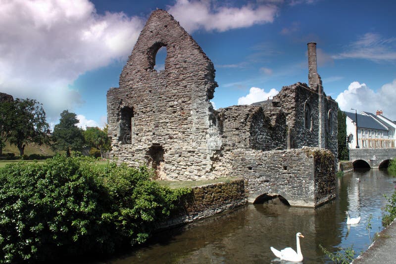 Christchurch Castle royalty free stock images
