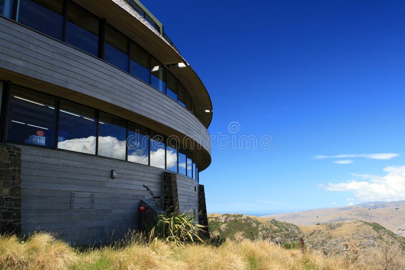 christchurch gondoli terminal wierzch obrazy royalty free christchurch gondoli terminal wierzch obrazy royalty free