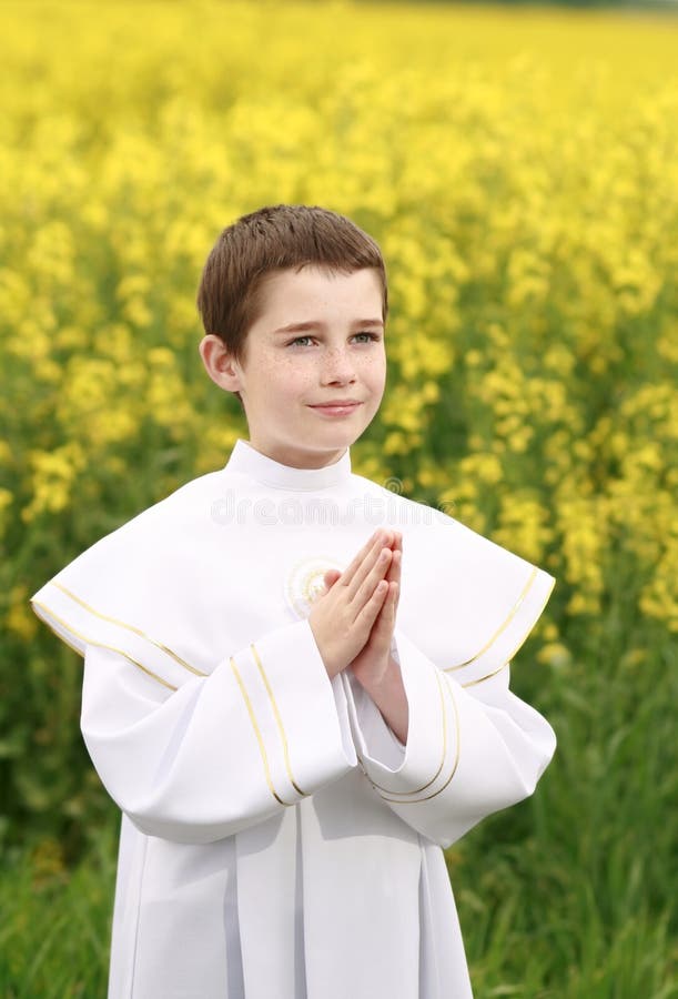 Christian boy stock image. Image of religious, clear 13178689