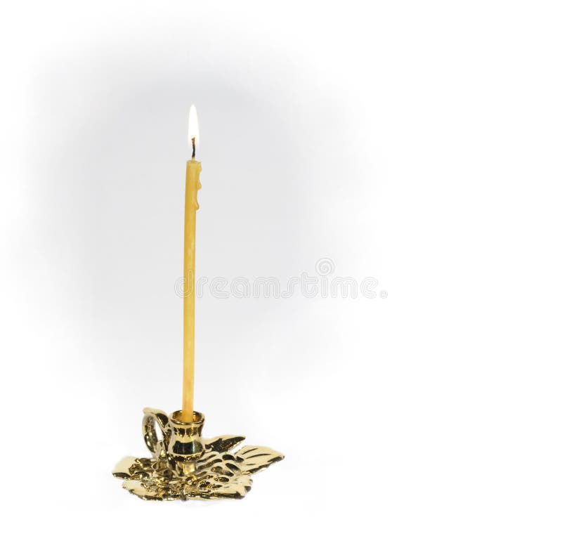 Christian candle stock photo. Image of candlelight, peak 3233348