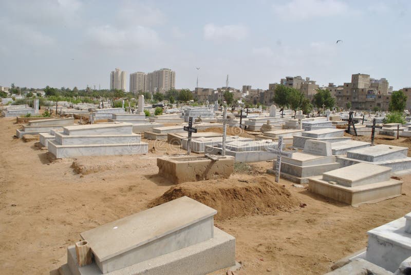 Christian Cemetery, Karachi Editorial Image Image of death, poor 27908190
