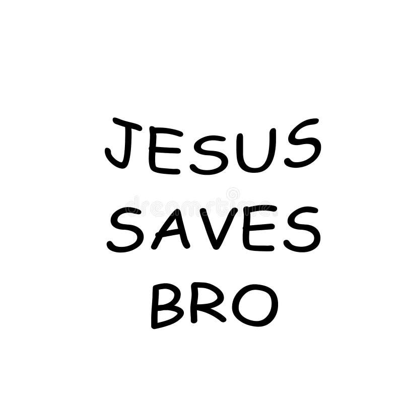 Jesus Saves Bro Men's Christian T-Shirt