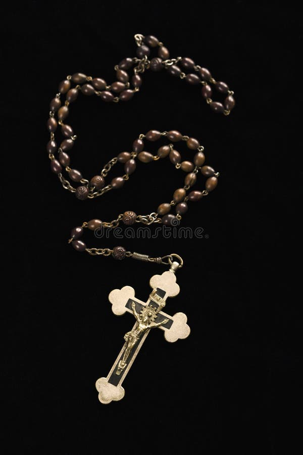 Christian rosary. stock image. Image of prayer, life, background - 3533563