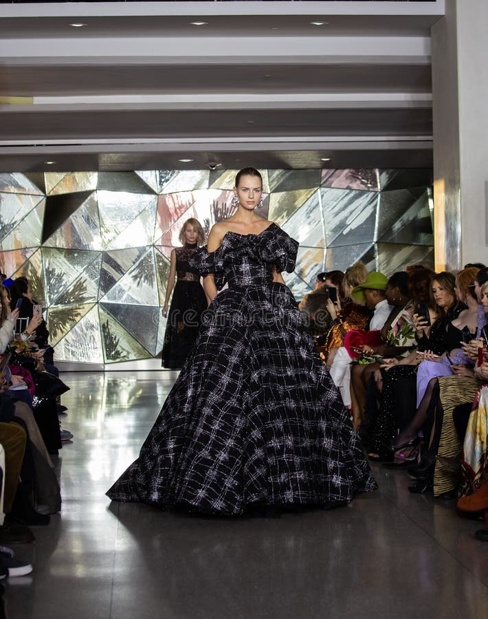 Christian Siriano FW19 Runway Show As Part of New York Fashion Week ...