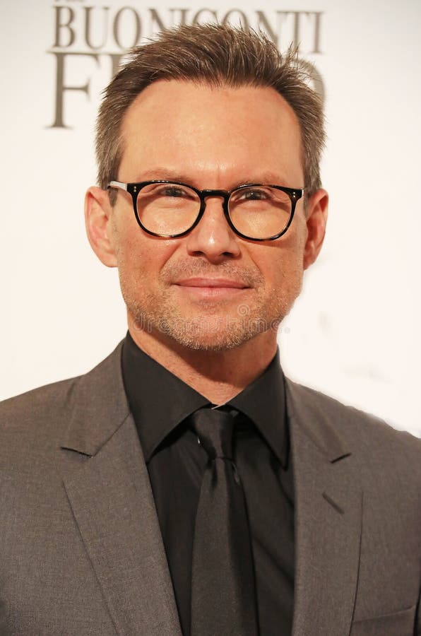 Christian Slater photo éditorial. Image du ville, film 77213536