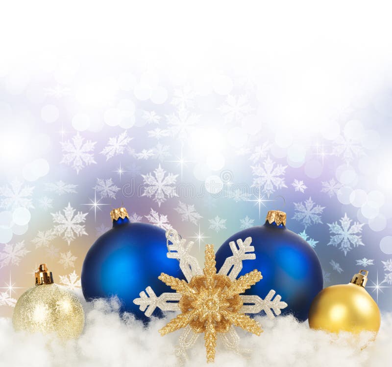 Blue Christmas background stock photo. Image of bokeh - 35632568