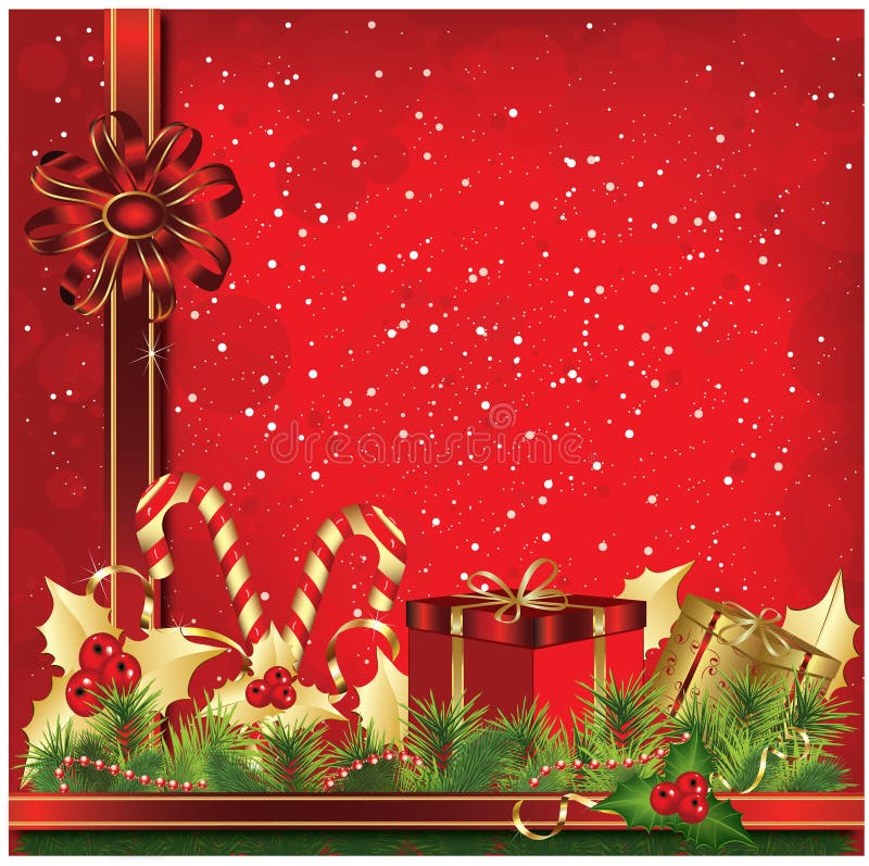 Christmas decorative frame stock vector. Illustration of greeting ...