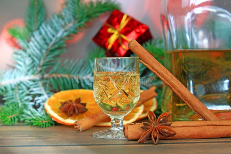 Christmas Alcohol stock photo. Image of party, alcohol 62539720