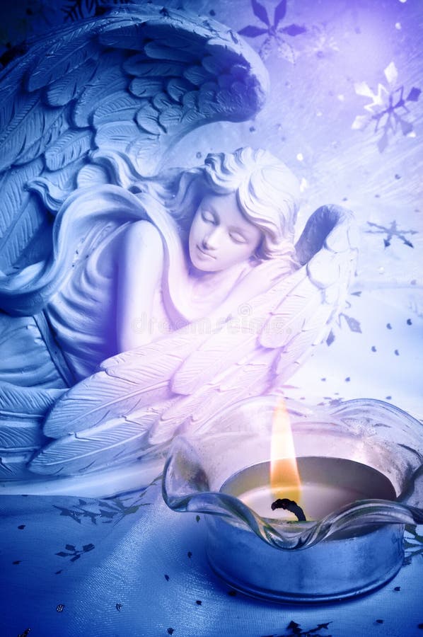 Christmas angel stock photo. Image of festive, statue 16970598