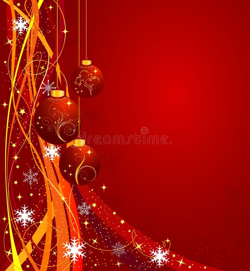 Christmas Artistic Vector Background Stock Vector - Illustration of