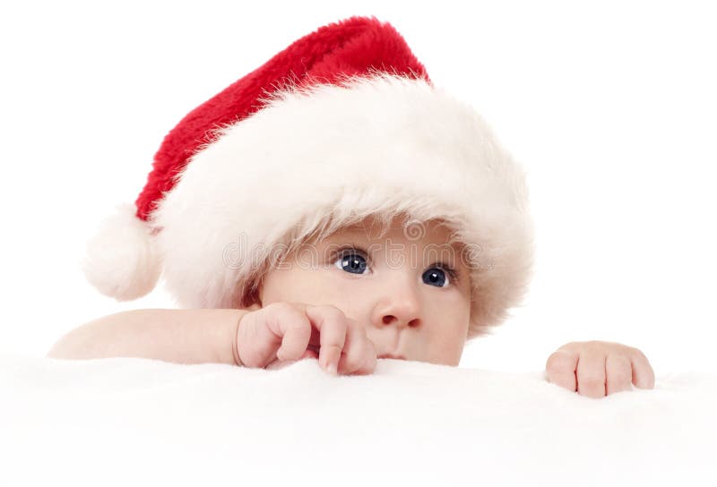 Christmas baby royalty free stock images