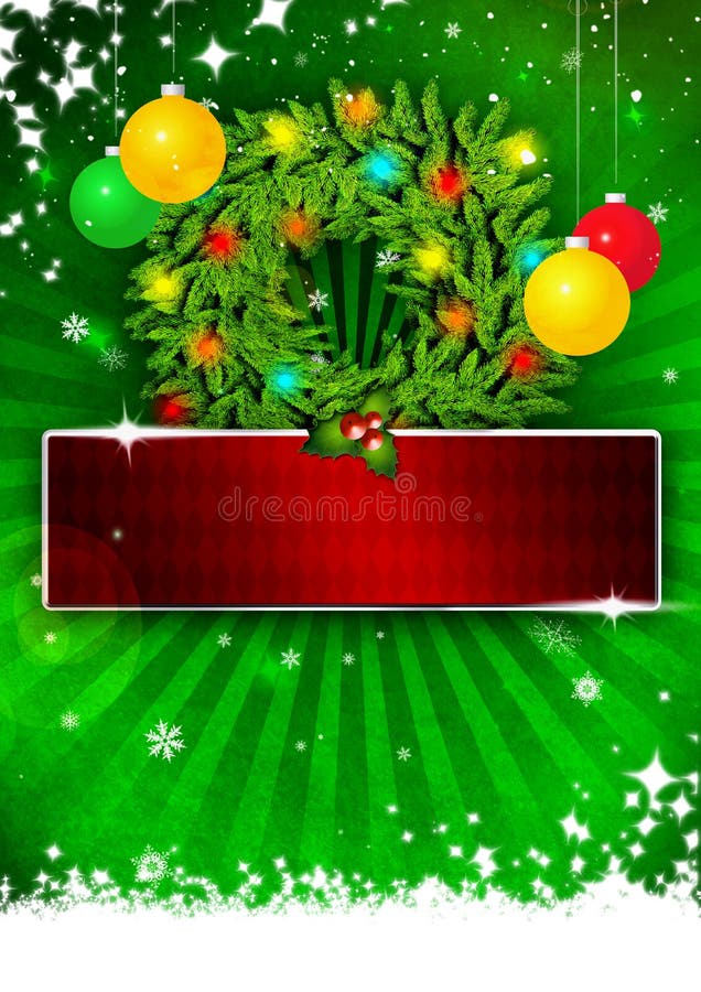 Christmas background stock illustration. Illustration of banner 28154504