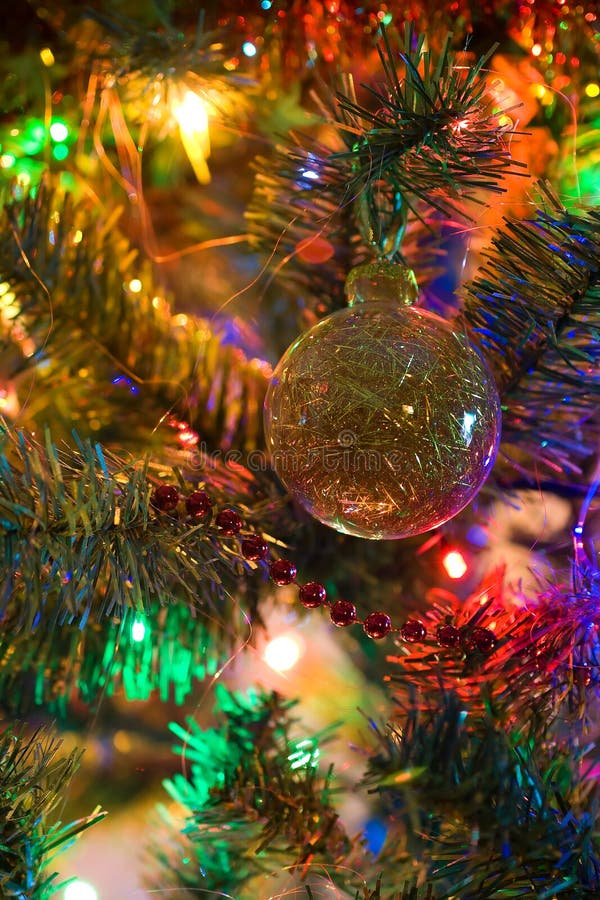 Christmas tree stock photo. Image of decoration, close - 38760572