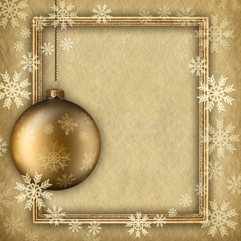 Christmas Background Template Stock Illustration - Illustration of ...