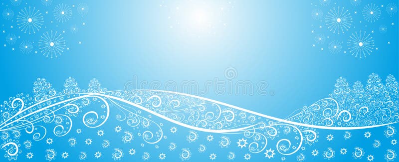 Christmas background.Decorative snow patterns