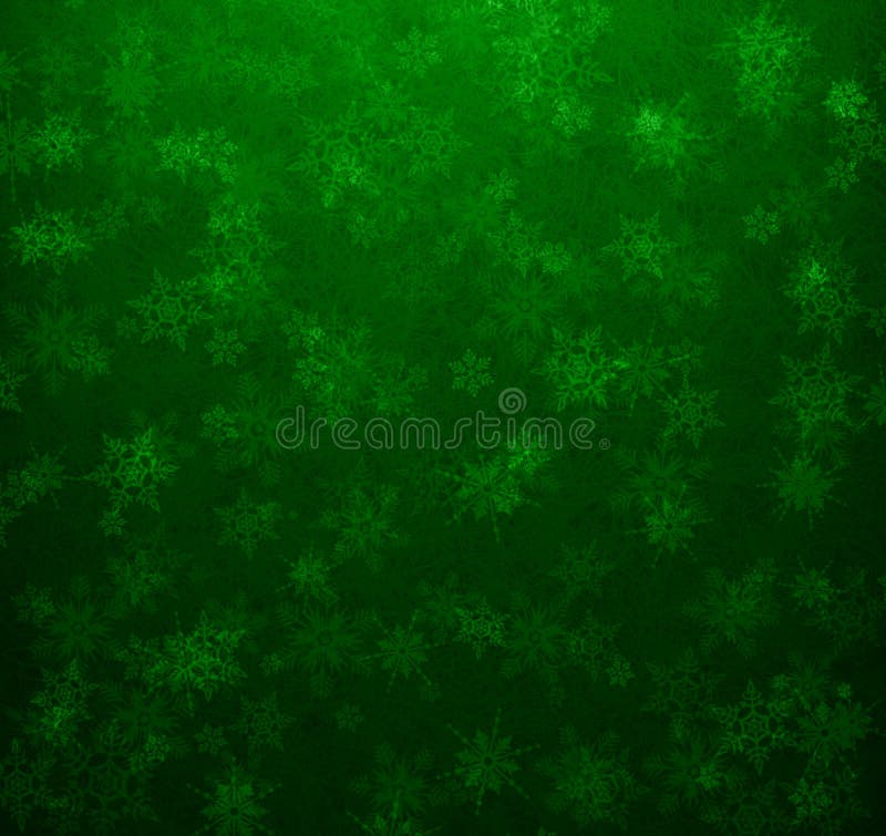 Christmas background green