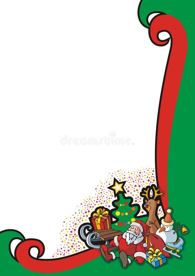 Christmas background with heap of toys