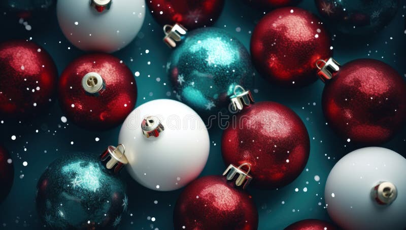 Christmas background with New Year decorations royalty free stock image