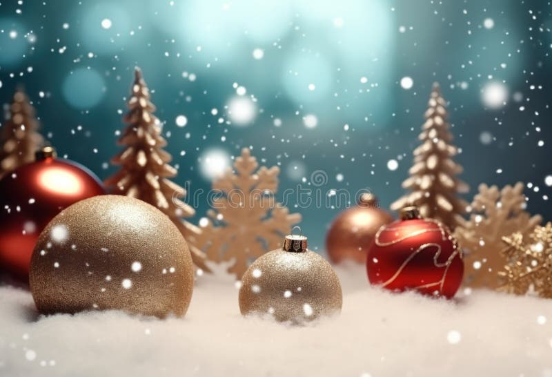 Christmas background with New Year decorations royalty free stock images
