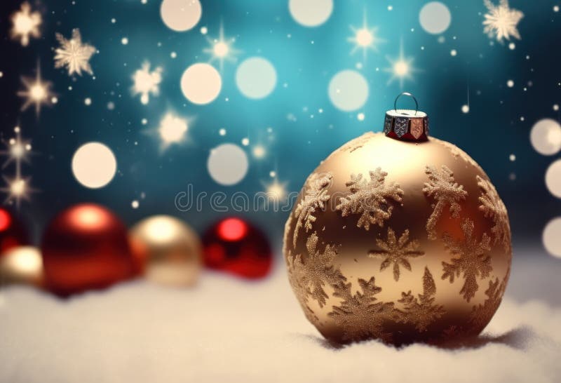 Christmas background with New Year decorations stock photos