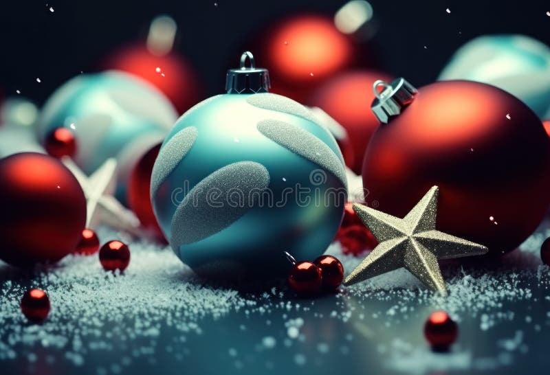 Christmas background with New Year decorations royalty free stock images