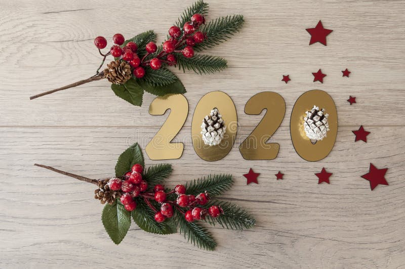 Christmas background new year 2020