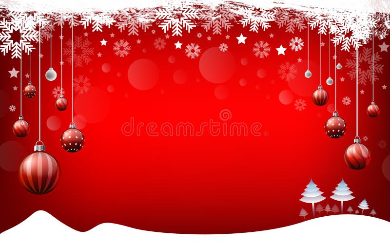 Christmas background, red background Happy New Year royalty free stock photography