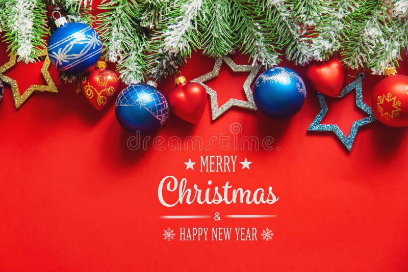 Christmas background in red. New Year. Selective focus. nature. Bright red hat stock images, royalty-free photos and pictures