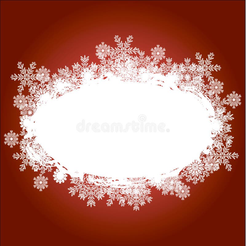 Christmas Background with snowflakes
