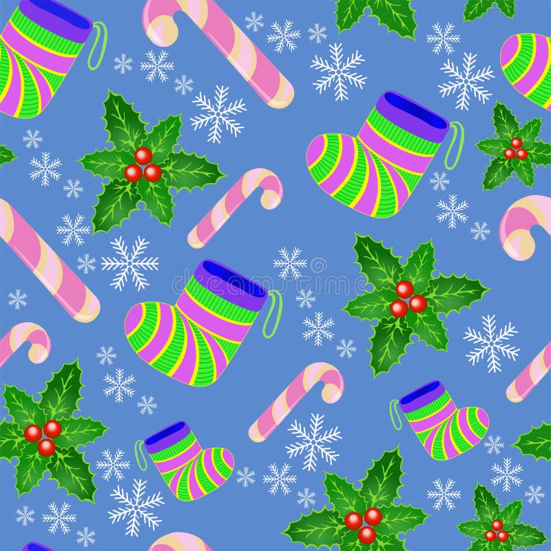 Christmas background with snowflakes