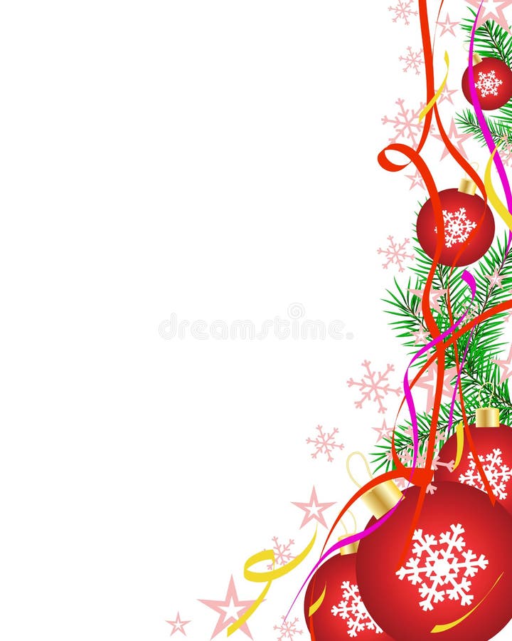 Christmas background with spheres