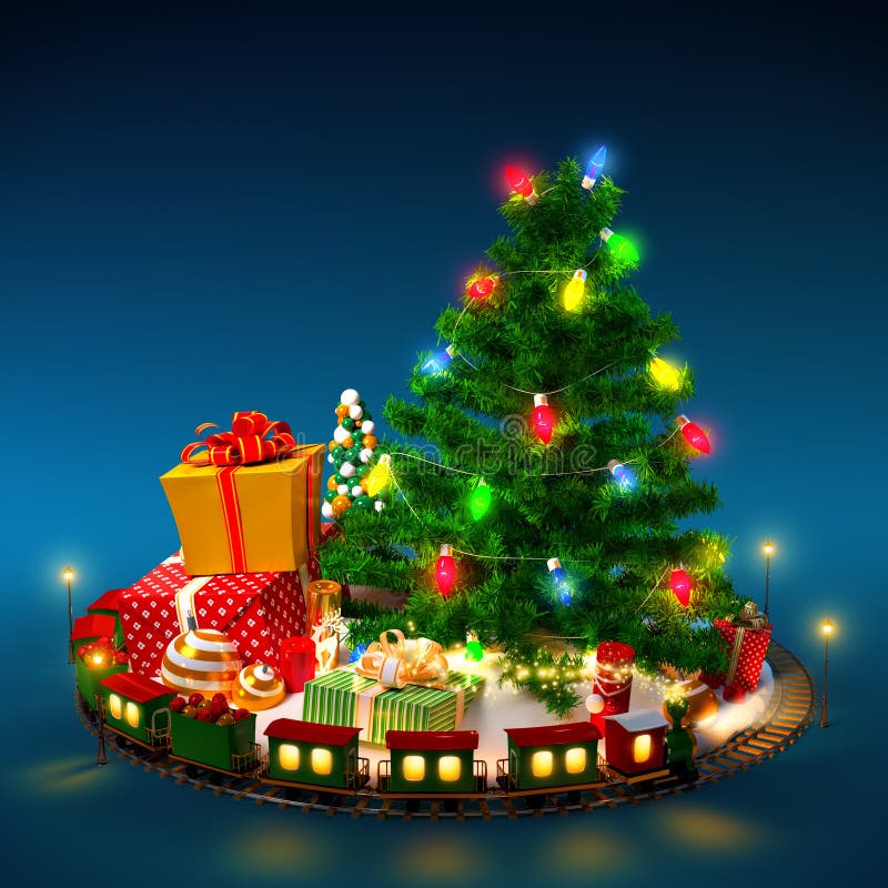 Christmas background stock illustration