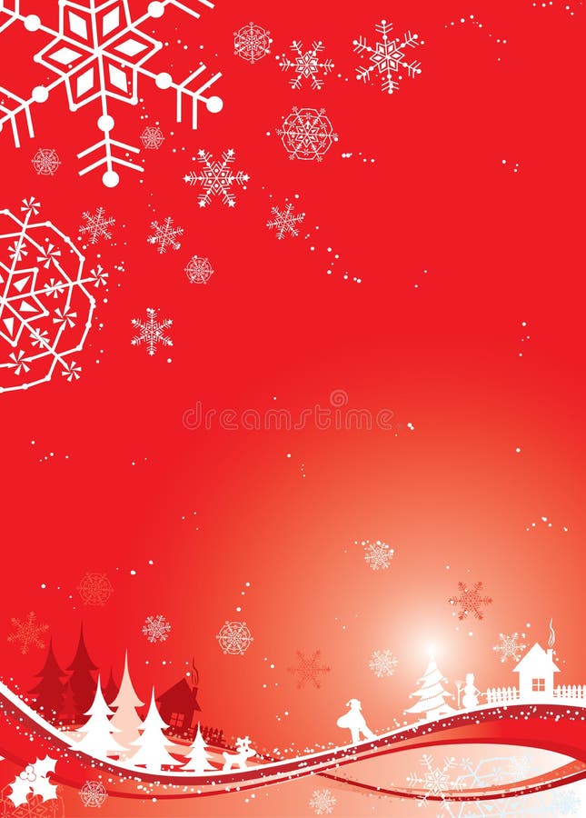 Christmas background, vector vector illustration