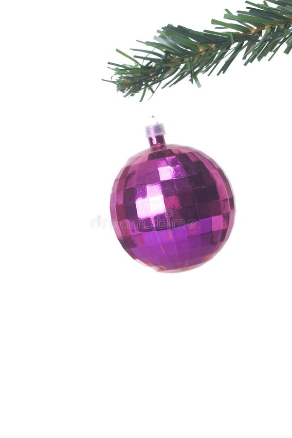 Christmas ball hanging