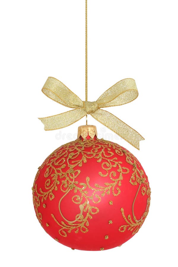 Christmas ball isolated