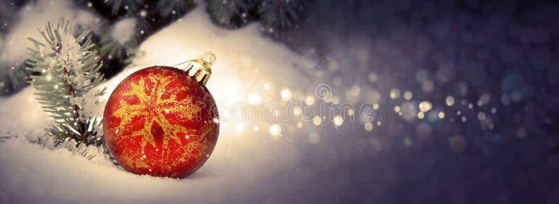 Golden Christmas Tree Scene Lights Background Stock Image - Image of ...